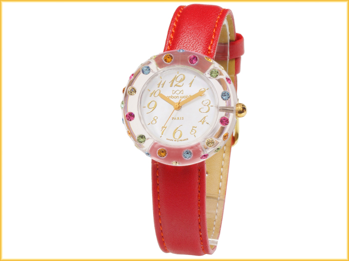 mini rainbow �N���X�^���E�z���C�g�E���b�h�E���^���b�N�E�S�[���h�E�f���G [MRA-CW-RE-MGD]