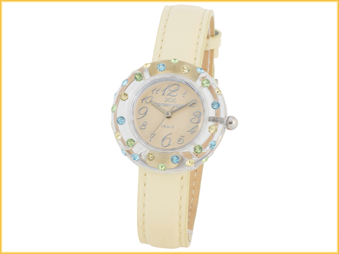 mini rainbow �N���X�^���E�z���C�g�E�A�C�{���[�E���^���b�N�E�f���G [MRA-CW-IV-MD]